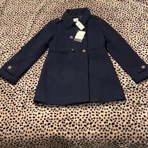 NWT ⭐️ girls’ GapKids navy blue peacoat